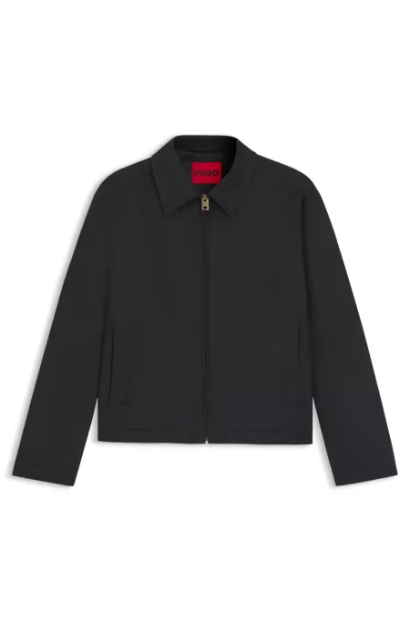 Veste Regular en coton ciré