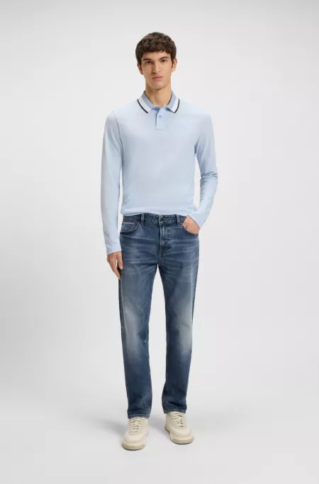 Maine regular-fit jeans in blue Selvedge denim