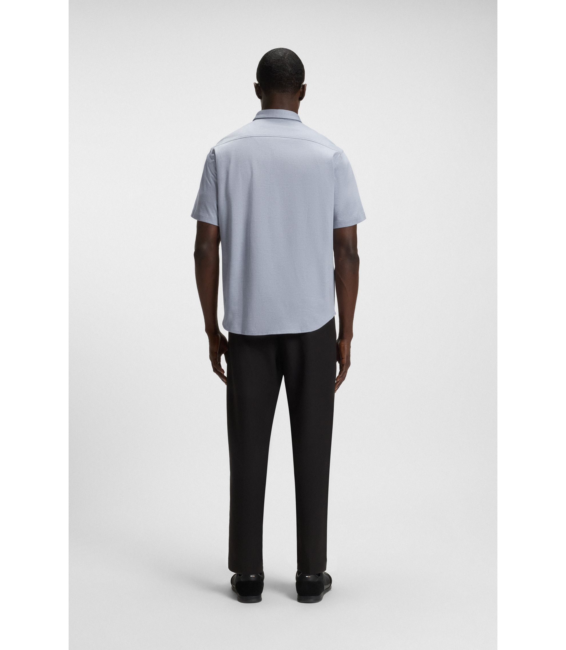 BOSS - レギュラーフィットシャツ ダイナミック コットン