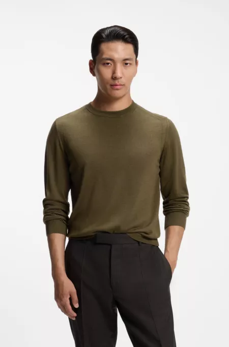Pull en laine, soie et cachemire