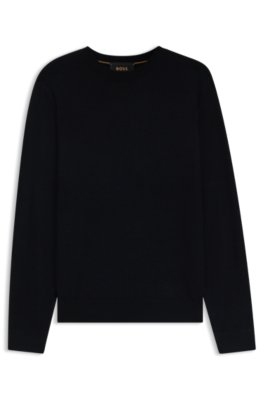 Boss Uomo Blu - Maglione In Lana- Seta E Cashmere - Knitwear - M - Immagine 2