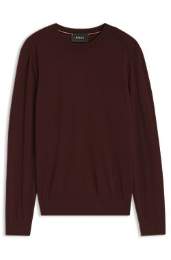 Knitted sweater in wool, silk and cashmere