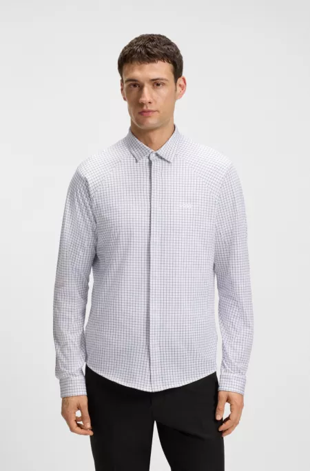 Chemise Regular en maille de piqué de coton