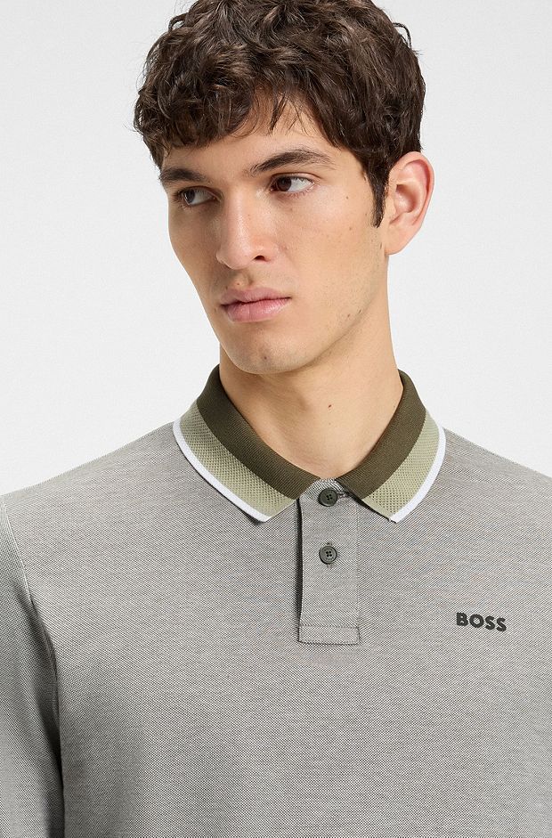 メンズロングスリーブポロシャツ | HUGO BOSS メンズロングスリーブポロシャツ | HUGO BOSS