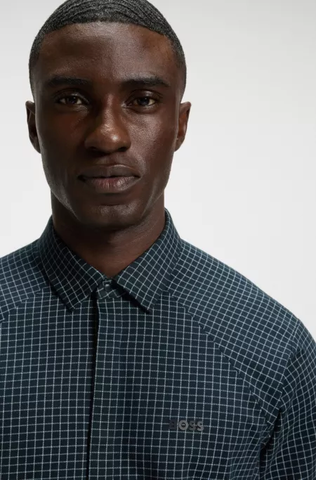 Chemise Regular en maille de piqué de coton