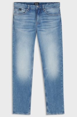 Delaware slim-fit jeans in blue comfort-stretch denim, Blue
