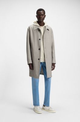 Jean Regular Maine en denim stretch bleu confortable, Bleu