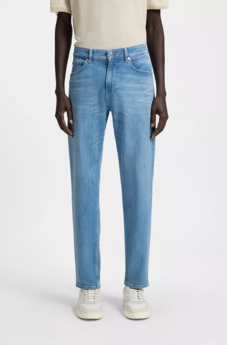 Maine regular-fit jeans in blue comfort-stretch denim