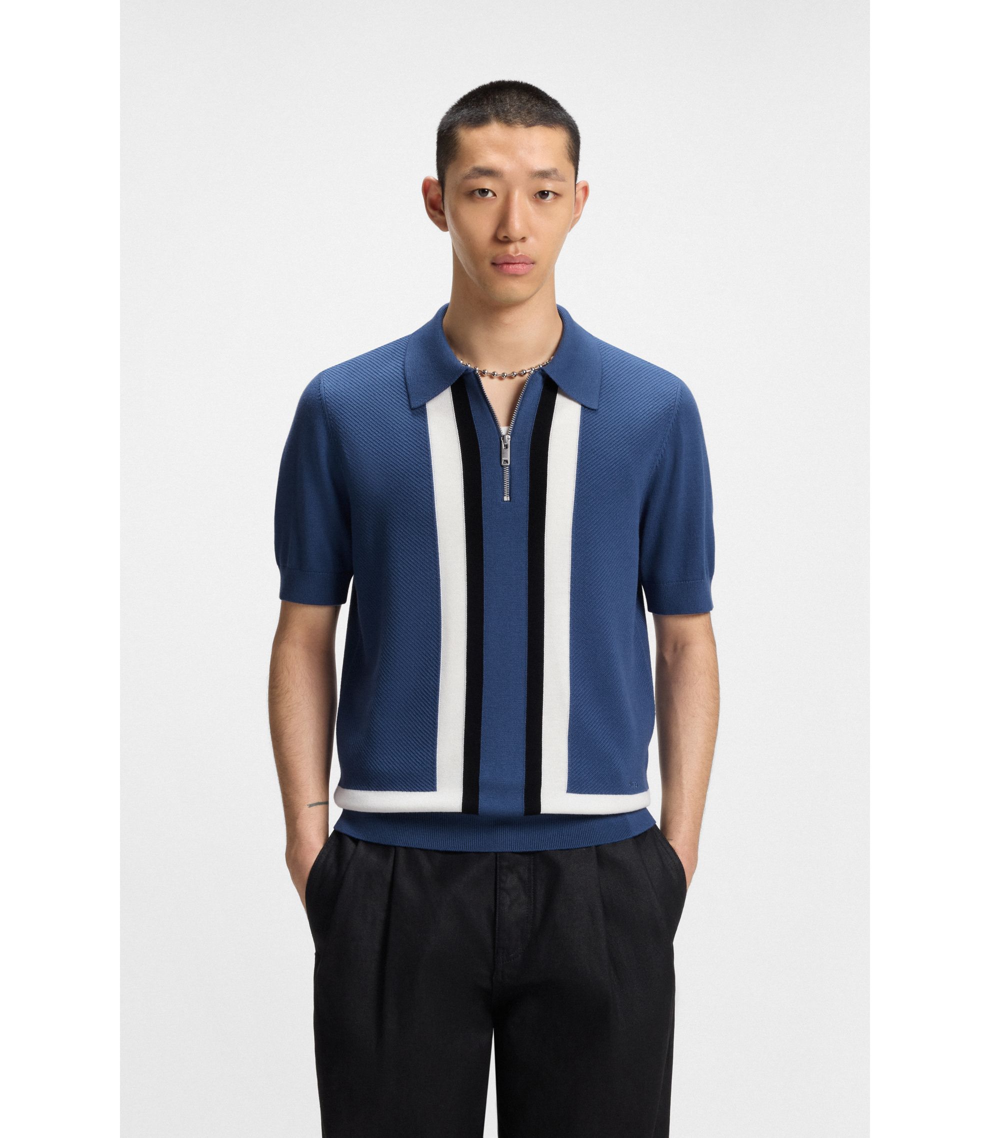 HUGO BOSS ボス ゴルフ セーター ブルー UK-Sサイズ 新品 HUGO BOSS ボス ゴルフ セーター ブルー UK-Sサイズ 新品 楽天