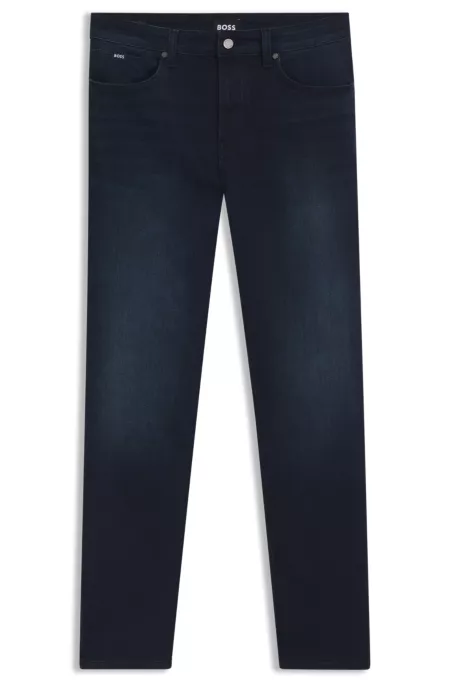 Delaware slim-fit jeans in blue stretch denim