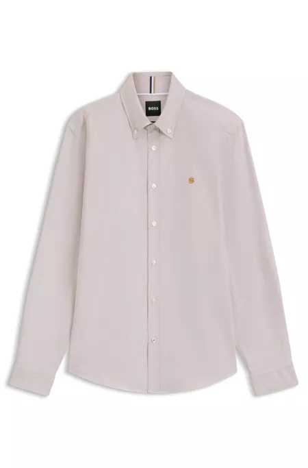 Regular-fit shirt in Oxford cotton