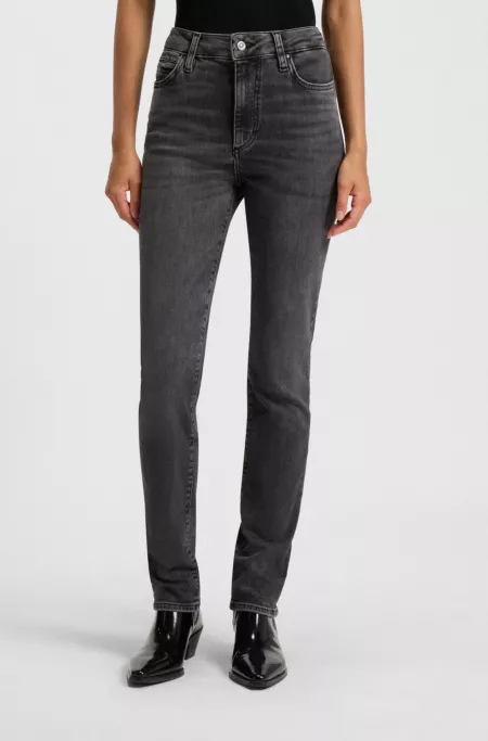 Jean Slim en denim stretch performant gris foncé