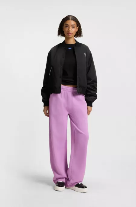 Bas de survêtement ample en molleton de coton