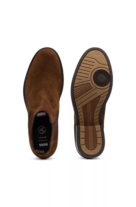 Bottines Dressletic en cuir suédé