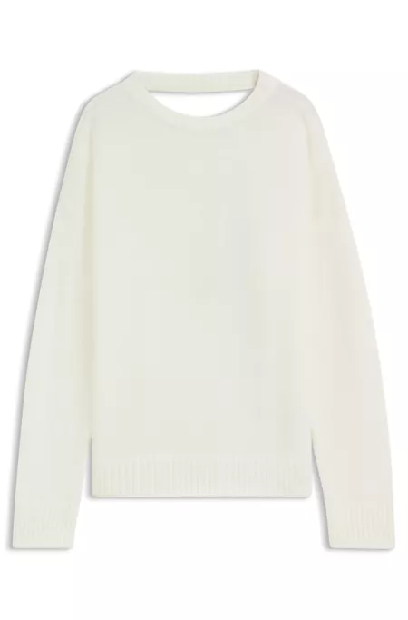 Oversized Pullover aus Woll-Mix