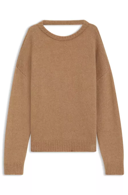 Oversized Pullover aus Woll-Mix
