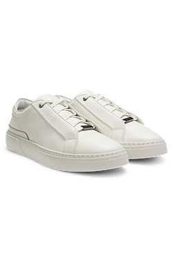 Gary trainers in grained leather