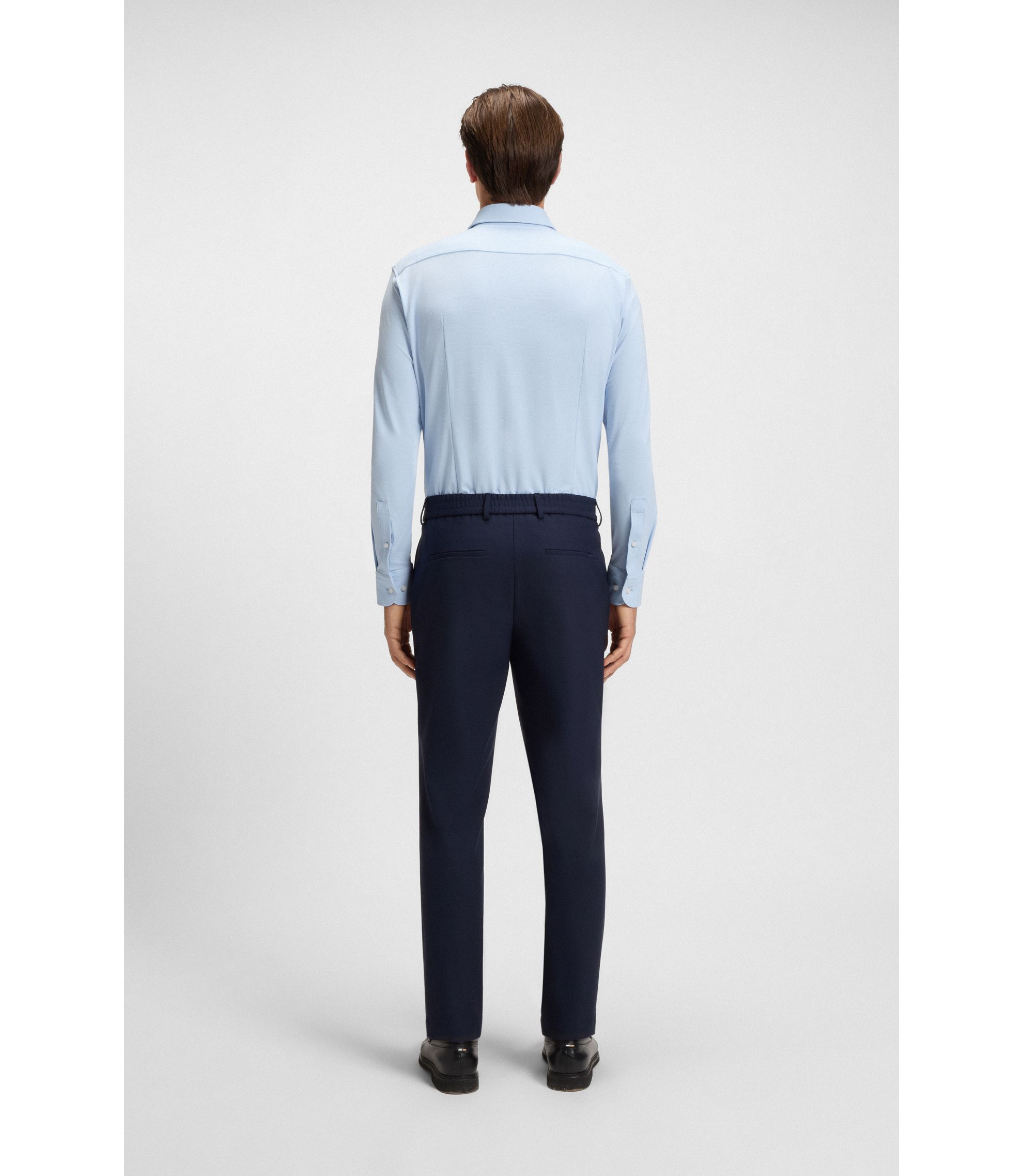 BOSS - スリムフィットシャツ ストラクチャード パフォーマンス