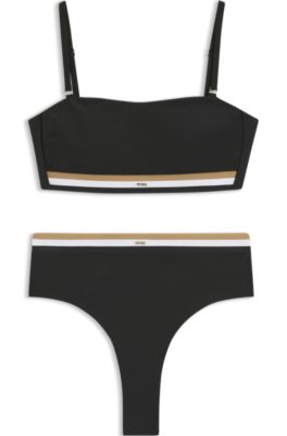 Bikiniunderdel med v&aring;ra f&auml;rger, Svart