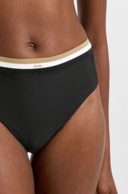 Bikiniunderdel med v&aring;ra f&auml;rger, Svart