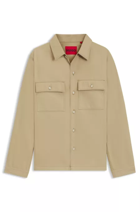 Chemise Oversize en twill de coton