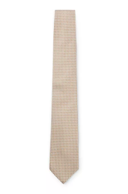 Formal tie in Italian silk jacquard