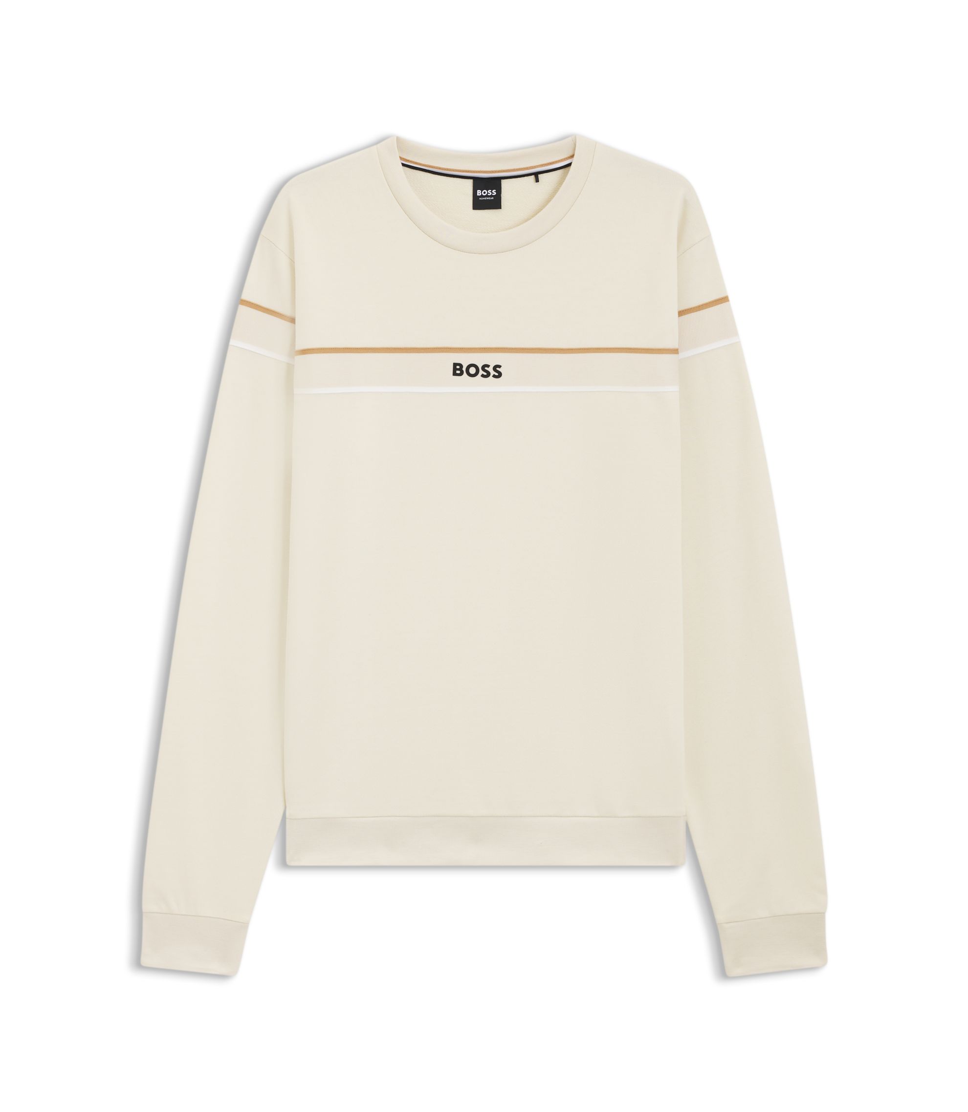 極美品 HUGO BOSS ロゴスウェット ボックスロゴ ホワイト 極美品 HUGO BOSS ロゴスウェット ボックスロゴ ホワイト