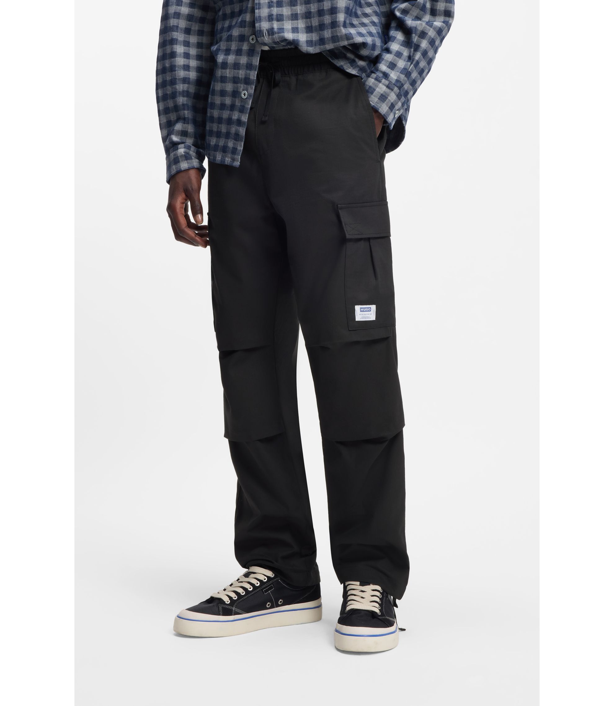 Relaxed-Fit Hose aus Ripstop-Gewebe