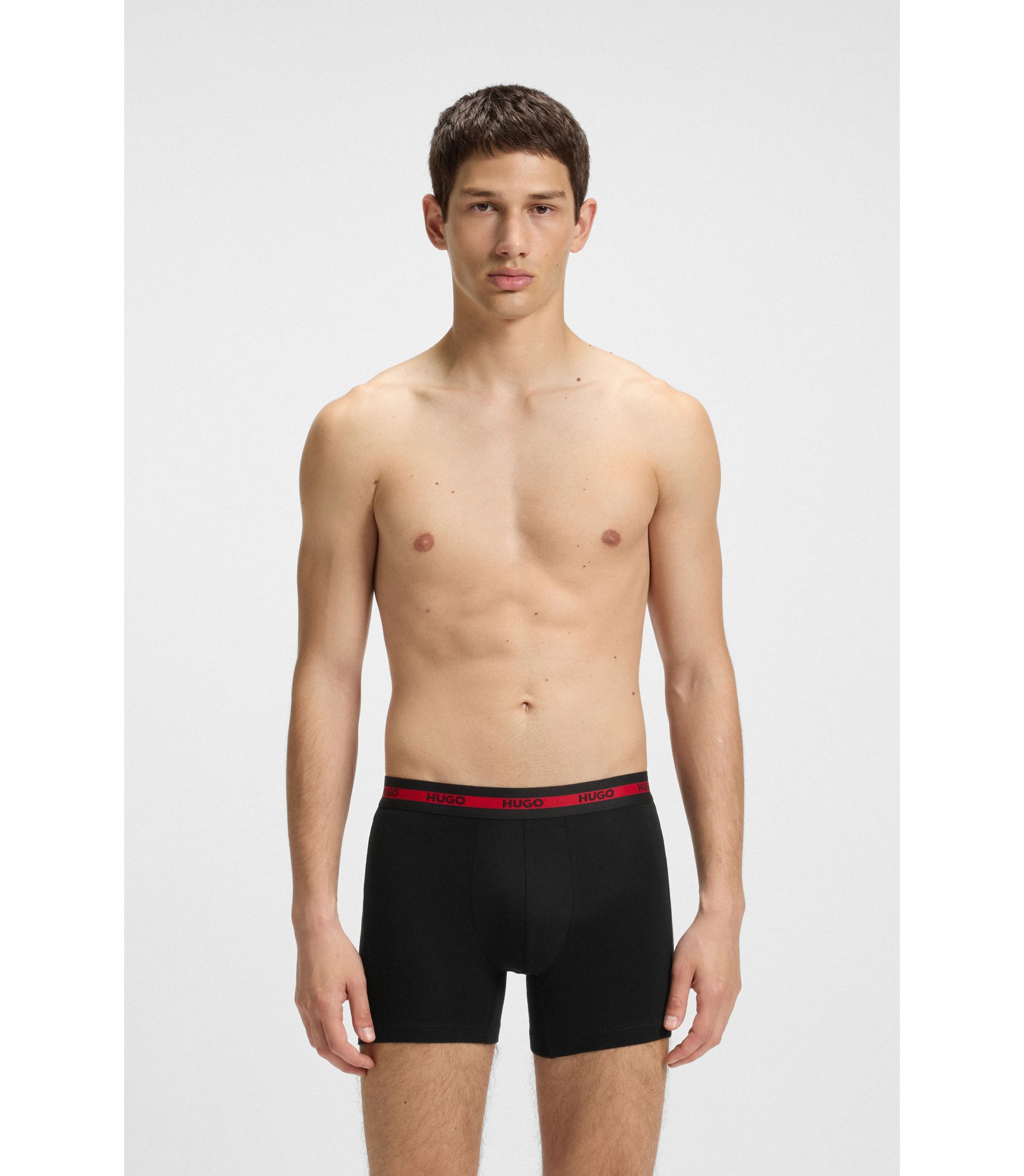【新品】HUGO / オーガニックコットン ボクサーパンツ インポートサイズM hbeu50475282_001_100?wid=1980&