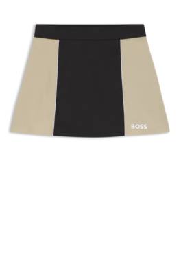 Active skirt in stretch jersey with colour-blocking 1