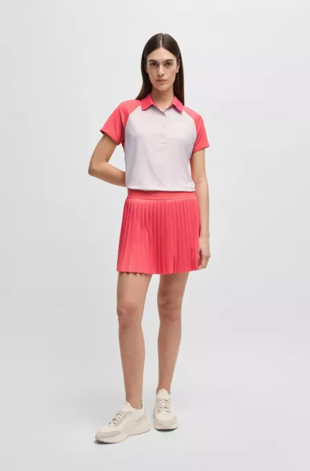 Active skirt in jersey with monogram jacquard