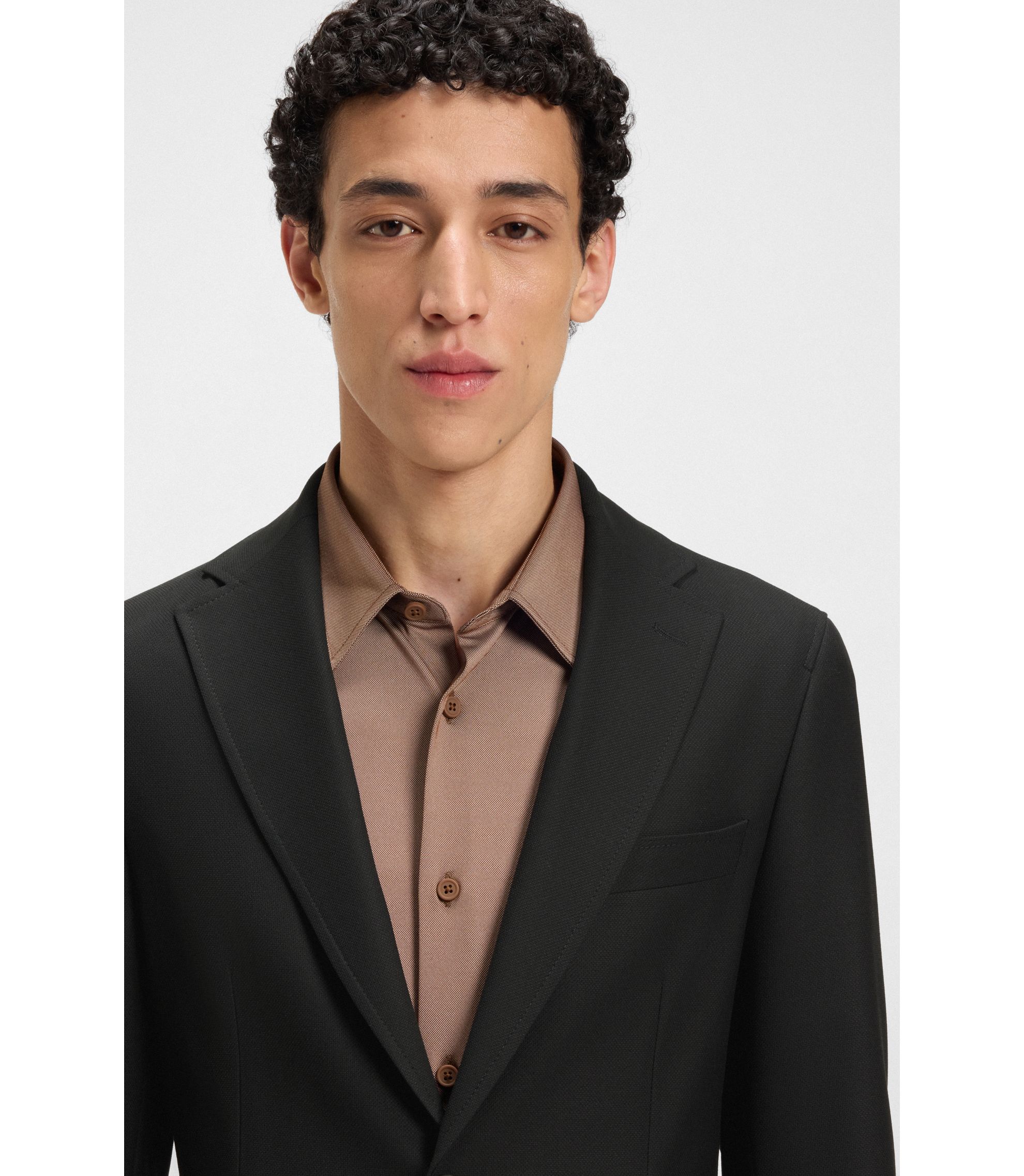 BOSS - スリムフィットジャケット マシンウォッシャブル