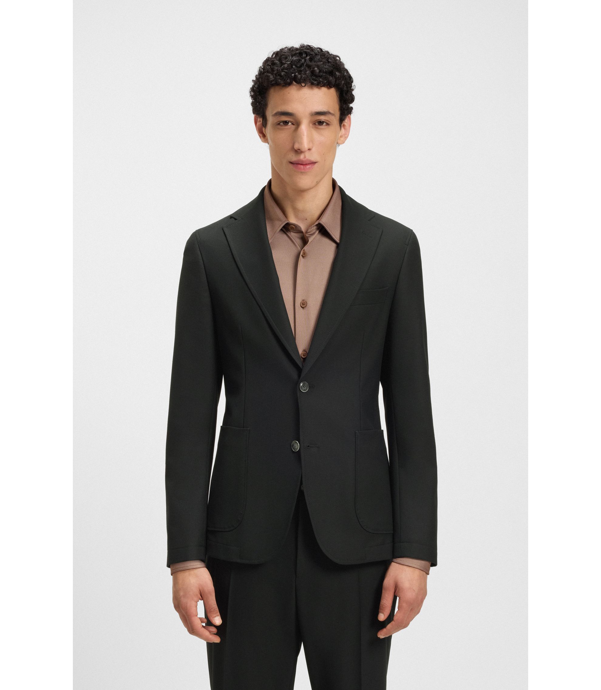 【未使用品】ヒューゴボス（HUGO BOSS）　スリムフィットジャケット　44 スリムフィットブレザー（テーラードジャケット）｜BOSS（ボス