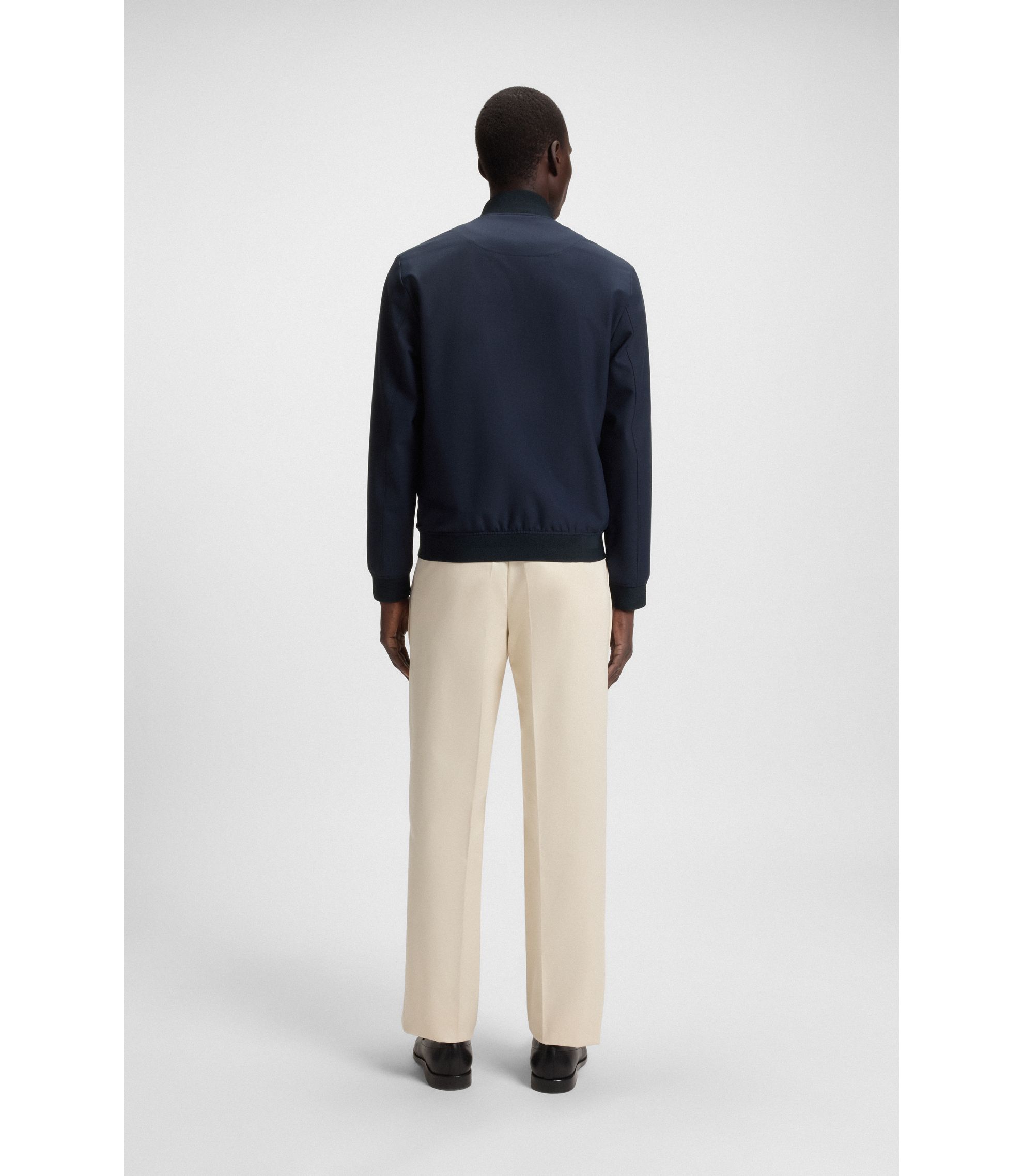 BOSS - スリムフィットジャケット マシンウォッシャブル ストレッチ