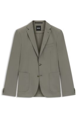 BOSS - Dressletic slim-fit blazer in performance-stretch