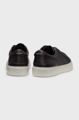 Gary grained-leather trainers with XL EXTRALIGHT&reg; outsole, Dark Brown