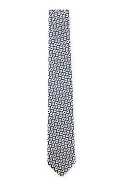 Printed silk tie and pocket square gift set