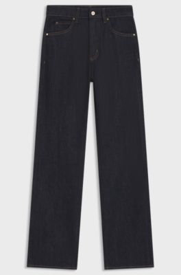 Slim-fit jeans in Stay Indigo stretch denim, Dark Blue