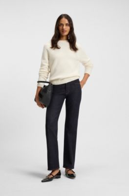 Slim-fit jeans in Stay Indigo stretch denim, Dark Blue