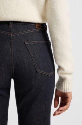 Slim-fit jeans in Stay Indigo stretch denim, Dark Blue