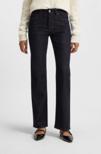 Slim-fit jeans in Stay Indigo stretch denim, Dark Blue