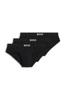 Boss 3-pack Logo Midjeband Briefs brief herr – bild 2