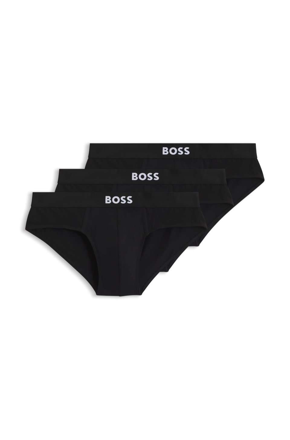 ONE three-pack stretch-cotton briefs