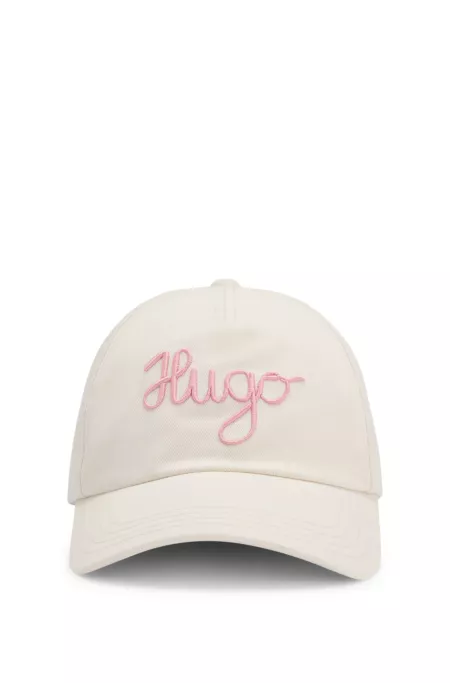 Casquette en twill de coton à logo brodé
