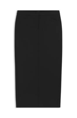 Pencil skirt in virgin wool 1
