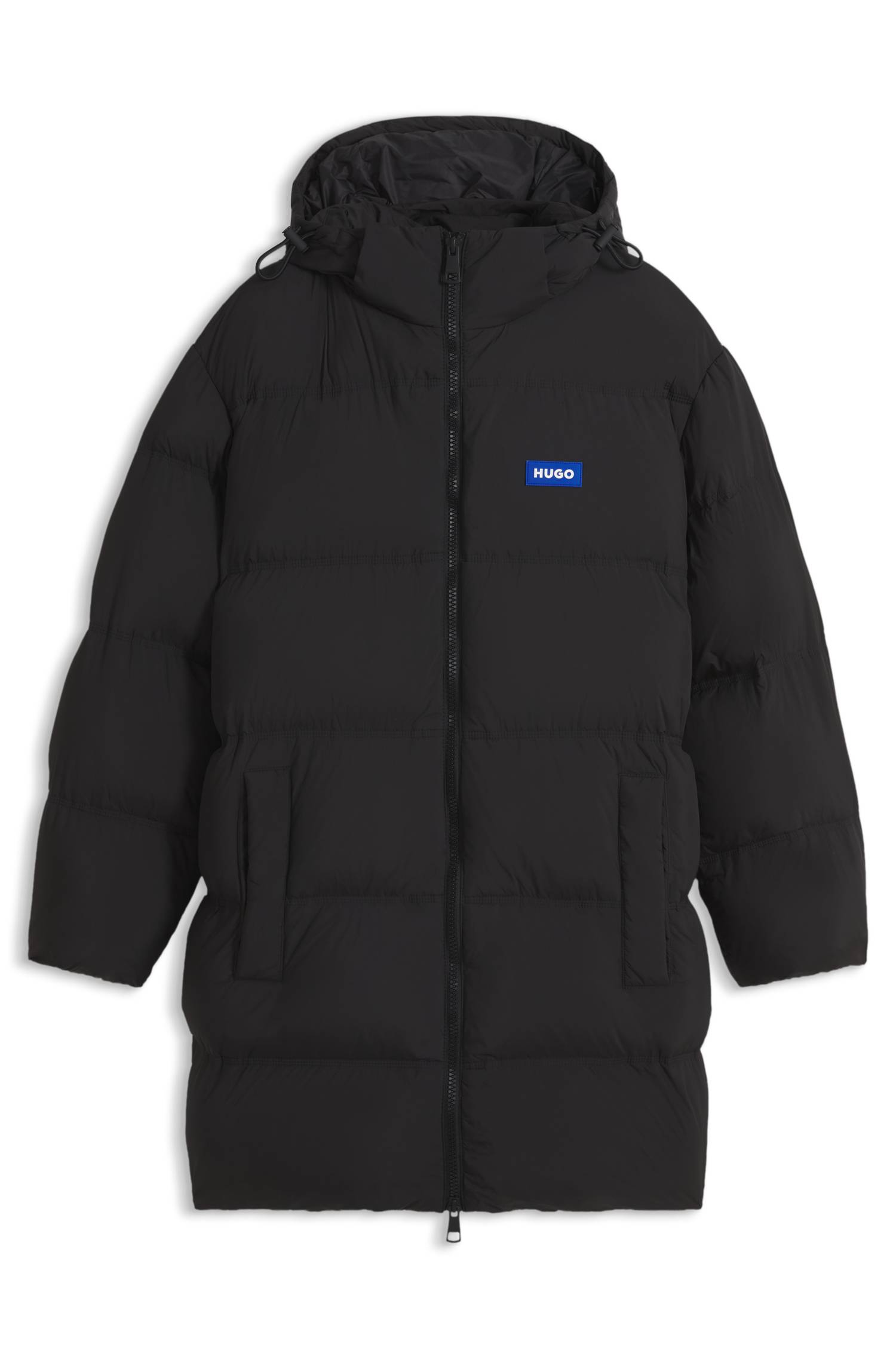 Hugo Longline padded coat with a water-repellent finish jackor herr – bild 4