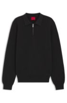 Pullover mit Polokragen