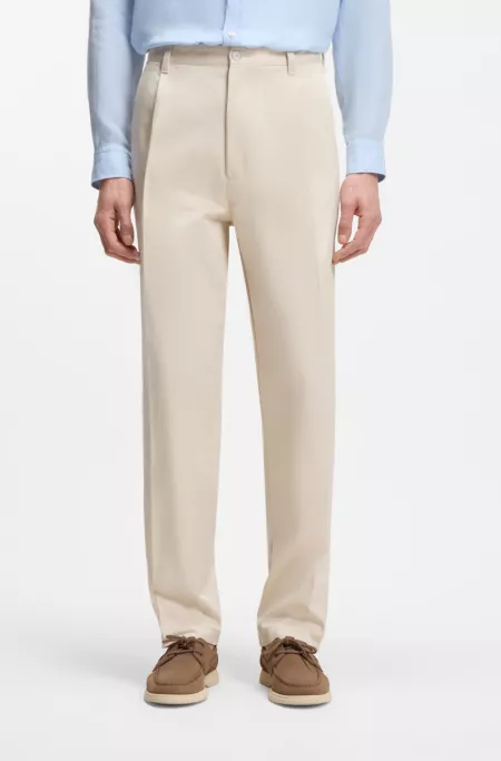 Pantalon Relaxed en twill de coton