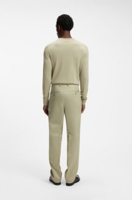 Boss Relaxed-fit trousers in cotton twill casual byxor herr – bild 2