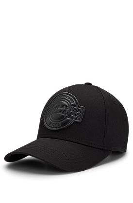 Porsche x BOSS cap in cotton with co-branded patch